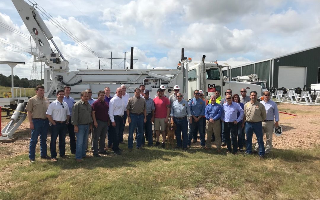 Secretary of Energy, Rick Perry Visits Quanta Services Lazy Q Ranch