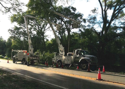 Hurricane Matthew Emergency Power Restoration