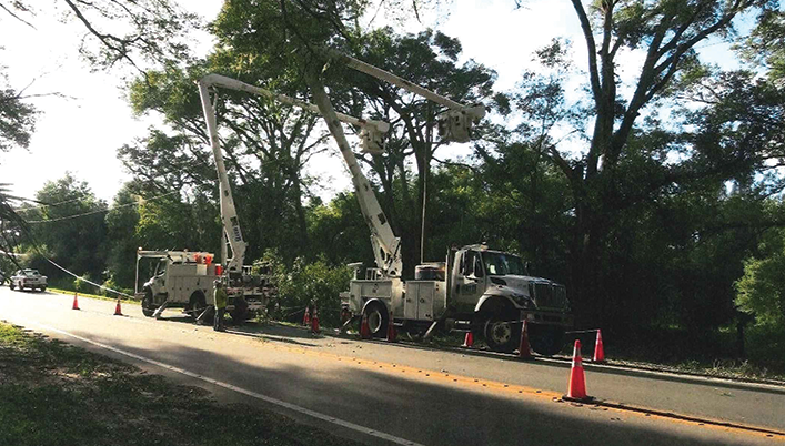 Hurricane Matthew Emergency Power Restoration