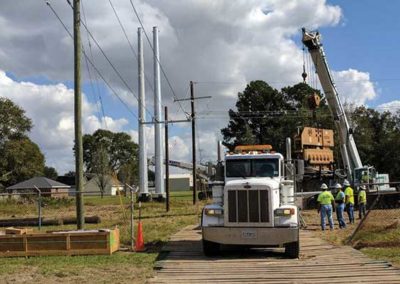 Lake Charles Transmission Line Construction Project