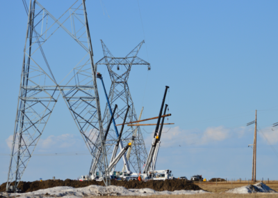 Eastern Alberta 500kV Transmission Line Construction Project