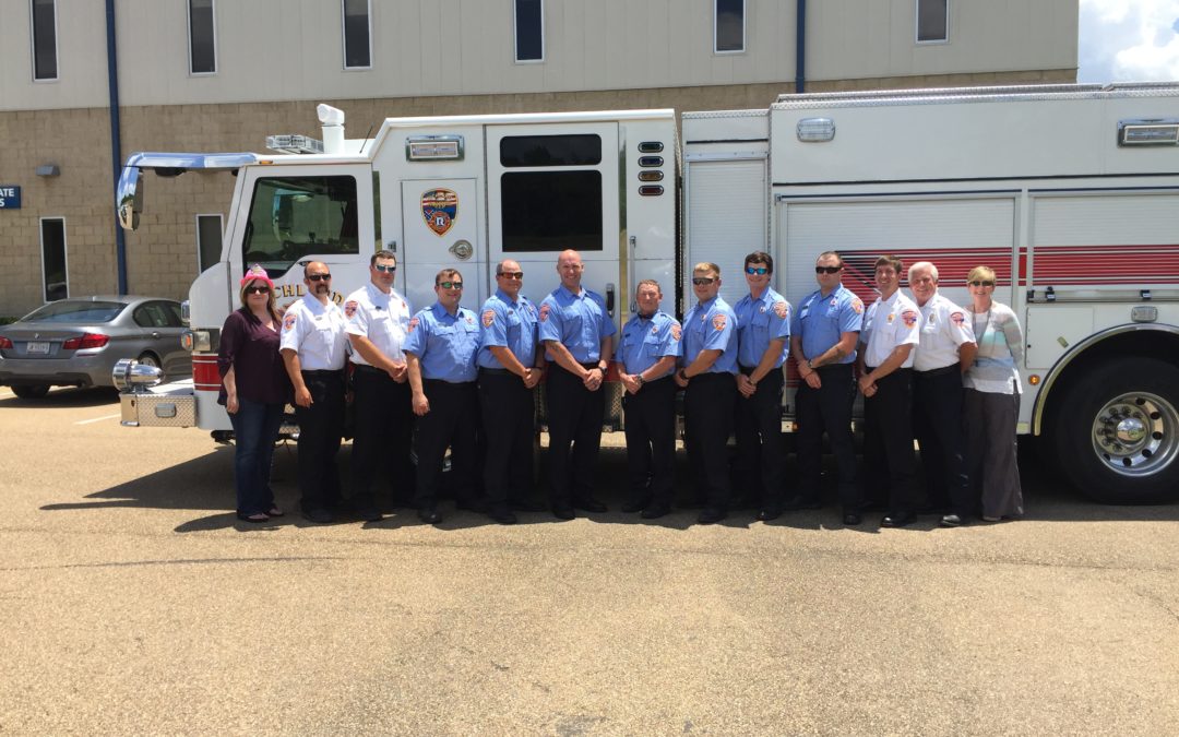 Irby Serves First Responders at Company Cook Out