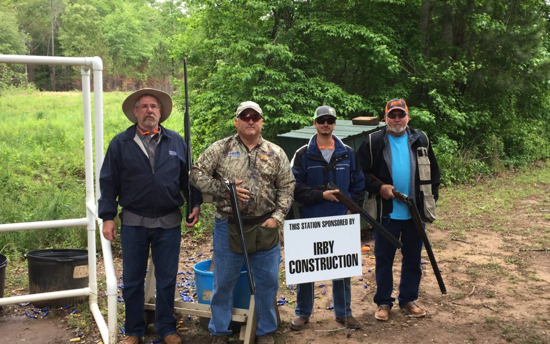 Irby Participates at Georgia Power Clay Shoot