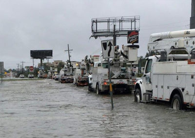 Hurricane Harvey Emergency Power Restoration