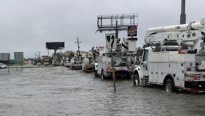 Hurricane Harvey Emergency Power Restoration