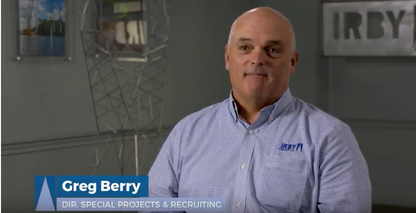PEOPLE OF IRBY: DIRECTOR OF SPECIAL PROJECTS & RECRUITING, GREG BERRY