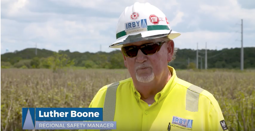 PEOPLE OF IRBY: REGIONAL SAFETY MANAGER, LUTHER BOONE