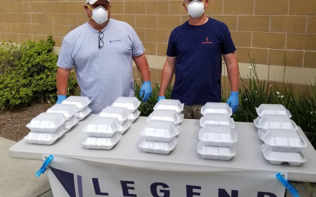 Legend Foundation Services Feeds Heroes