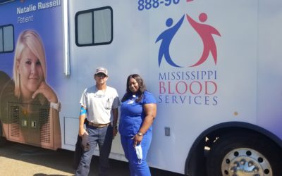 Irby Employees Participate in Mississippi Blood Services Drive