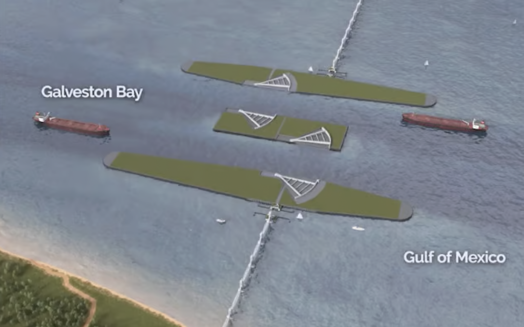 Proposed Texas Coast Hurricane Barrier